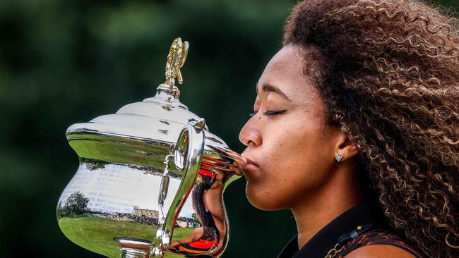 Naomi Osaka won the women’s tournament, beating Jennifer Brady in the final. Picture : NCA NewsWire / Ian Currie