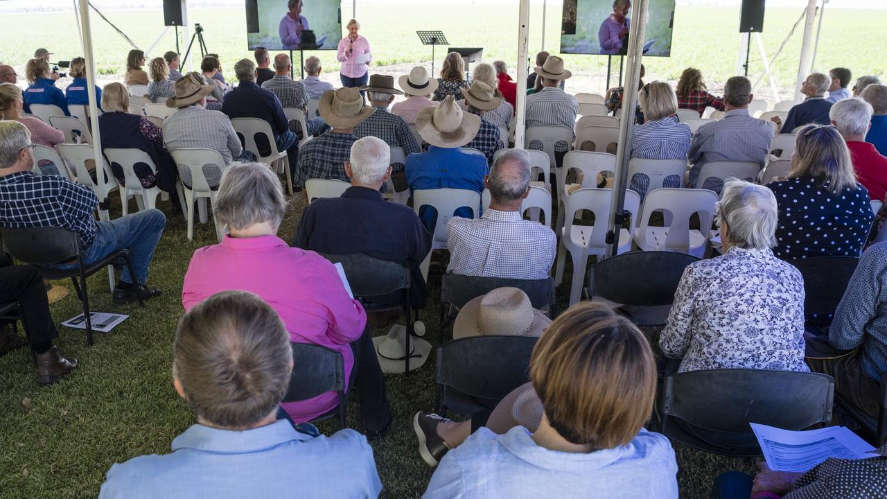 Protecting Prime Ag Land soil symposium at "Glendon", Nangwee hosted by independent Suzie Holt, Saturday, August 26, 2023. Picture: Kevin Farmer