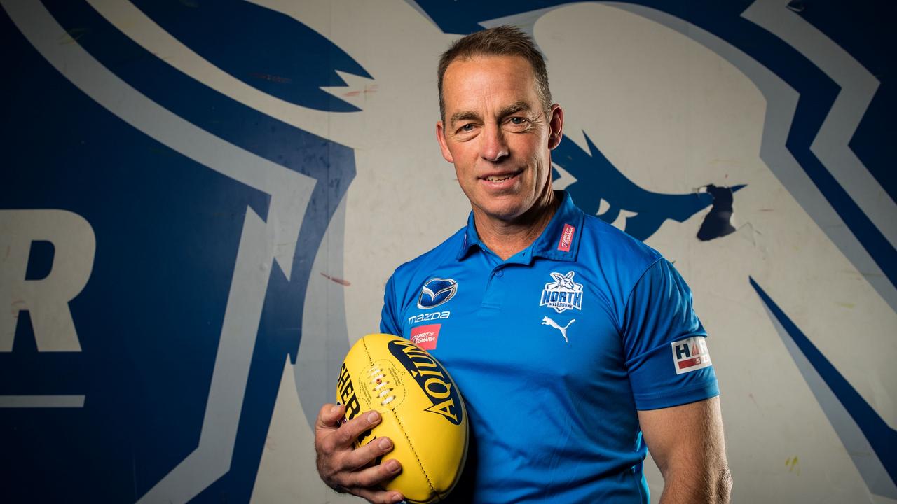 Alastair Clarkson recently signed a five-year deal with the Kangaroos. Picture: Getty