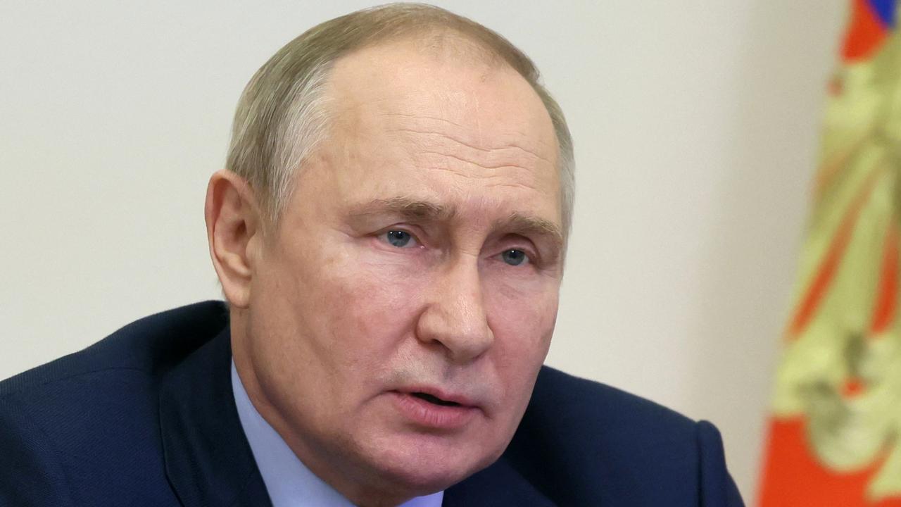 Putin unleashes fresh strikes on Ukraine. Picture: Mikhail Metzel / Sputnik / AFP