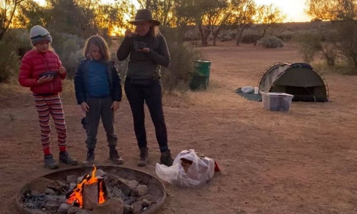 ‘I took my kids around Australia and left the hubby at home’