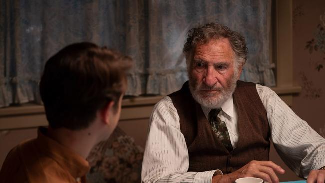 Sammy Fabelman (Gabriel LaBelle) and Uncle Boris (Judd Hirsch) in The Fabelmans. Picture: Supplied