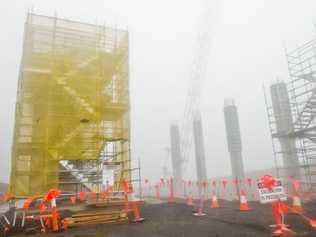 Goombungee Road bridge part of Toowoomba Second Range Crossing. . Picture: Nev Madsen