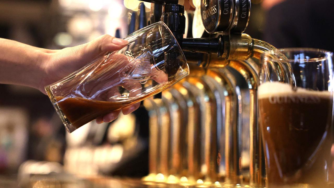 ‘I wouldn’t get a Guinness at a busy dive bar.’ Picture: Daniel Leal/AFP