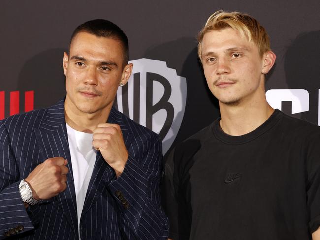 Tim Tszyu and brother Nikita Tszyu. Picture: Jonathan Ng