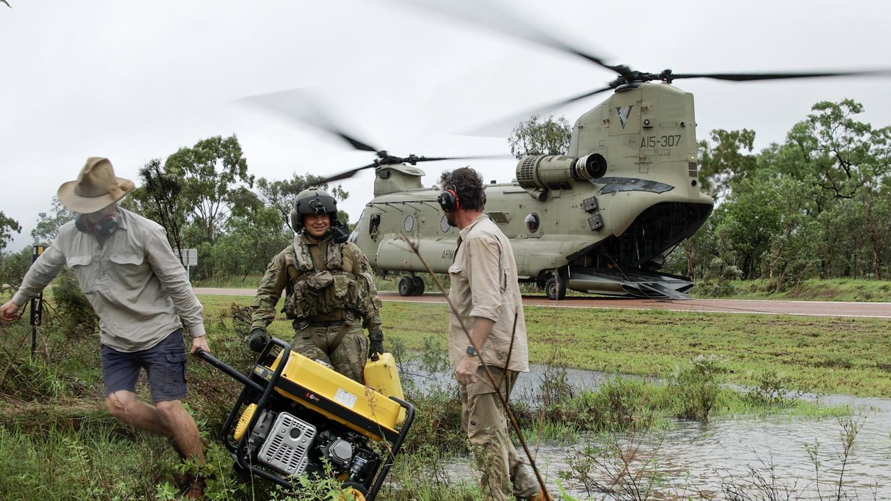 ‘We are the community’: Oakey army units deployed to Ingham flood