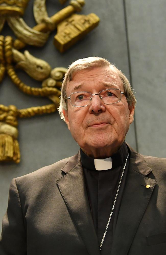 Cardinal George Pell insists he is innocent of sex offances. Picture: AFP/Alberto Pizzoli