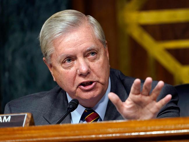 Republican Senator Lindsey Graham called the session to address “censorship and suppression of news articles” and the “handling of the 2020 election” by the platforms. Picture: AFP