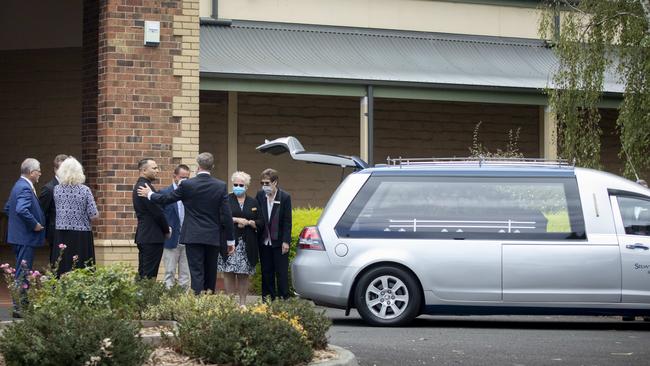 Cr Amanda Stapledon's funeral in Berwick. Photo: Arsineh Houspian