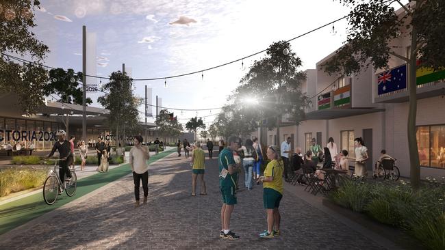 The federal government hasn’t ruled out letting social housing money being spent on the Commonwealth Games athlete village.