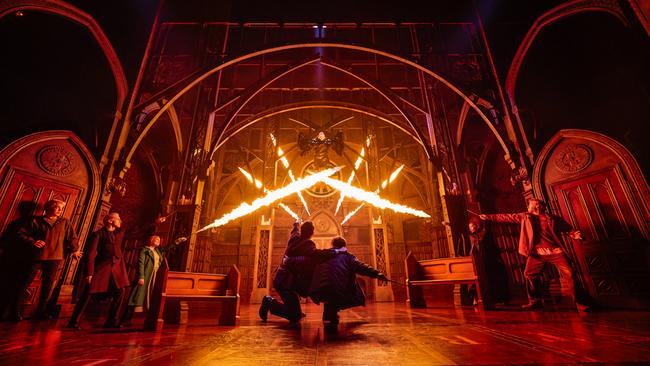 The Australian production was the first one globally to re-open — in February 2021 — after COVID-induced lockdowns crippled the show, and the wider performing arts, worldwide. Picture: Michelle Grace Hunder.