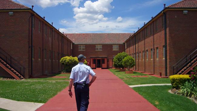 The minimum security wings at Goulburn Correctional Centre where Zac Black tried to escape from on June 24, 2022.