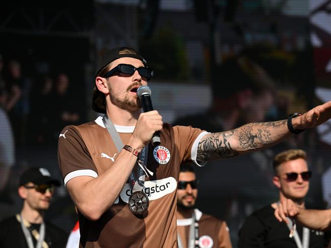 Connor Metcalfe has extended his stay at St. Pauli. Picture: Stuart Franklin/Getty Images