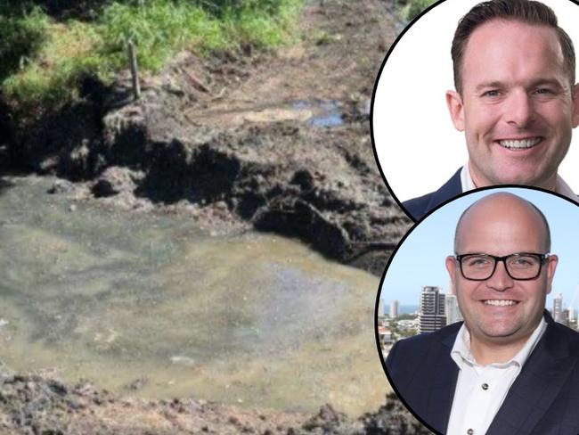 sewer scandal mud flinging between city CEO and Logan Mayor