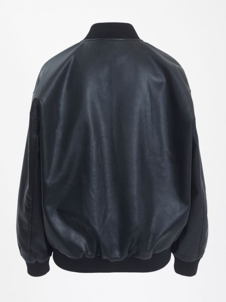 Glassons Faux Leather Bomber Jacket. Picture: Glassons.