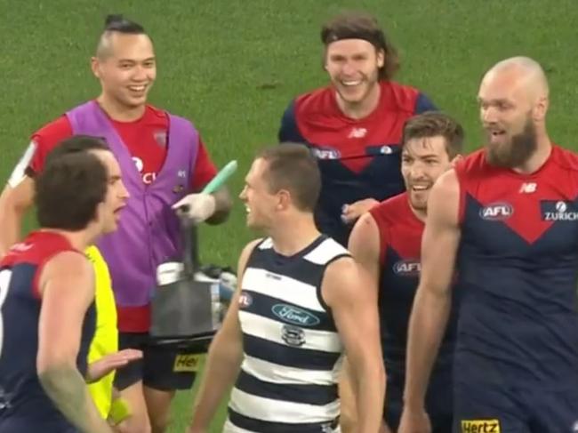 Rivals laugh in whingeing AFL star’s face