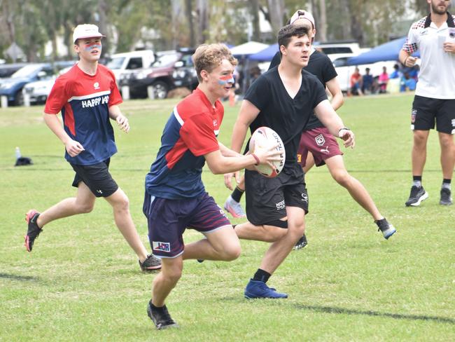 Action from the Red Rooster Junior Touch Carnival at Cyril Connell Fields, Rockhampton, on November 5, 2022.