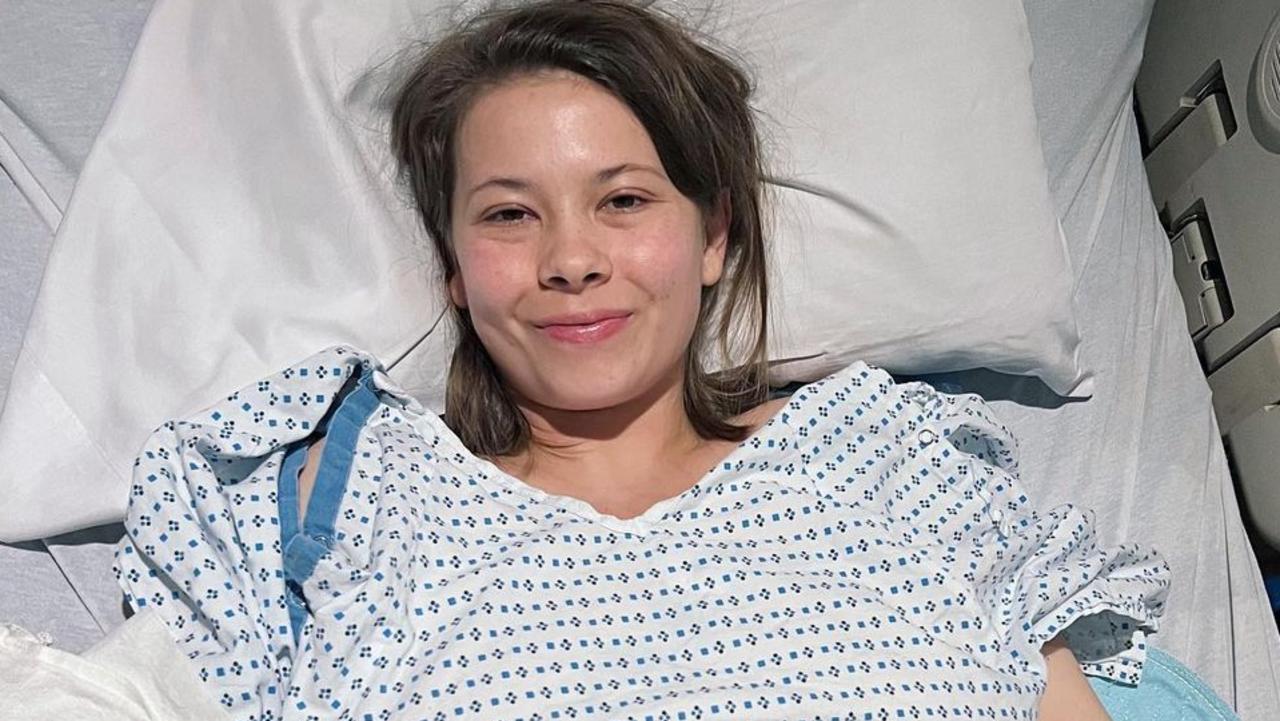 Bindi Irwin's hospital photo via Instagram.