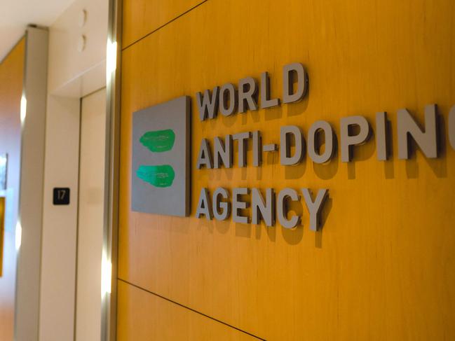 (FILES) The offices of the World Anti-Doping Agency in Montreal, on November 11, 2021. The World Anti-Doping Agency (WADA) said February 13, 2024 it has referred Nigeria and Venezuela to the Court of Arbitration for Sport over alleged non-compliance of their anti-doping agencies with WADA rules. (Photo by Andrej Ivanov / AFP)