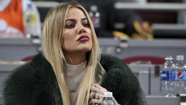 Khloe isn’t afraid of low angled pic. Picture: David Liam Kyle/NBAE via Getty Images