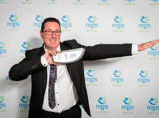 Regis Aged Care Regional Manager, Gary Holland won the 2018 award for Outstanding Safety Contribution. Picture: Pauline Langmead