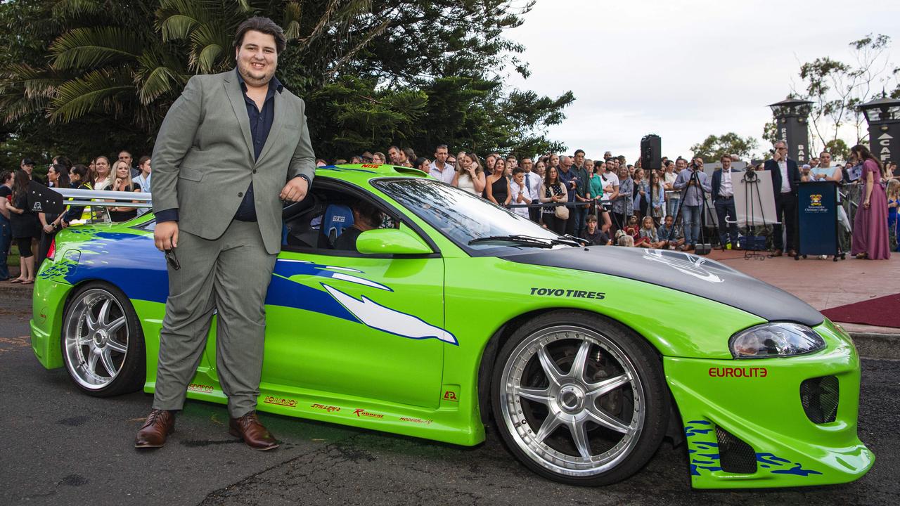 Graduate Ethan Baillie-Pignat at Toowoomba Christian College formal at Picnic Point, Friday, November 29, 2024. Picture: Kevin Farmer