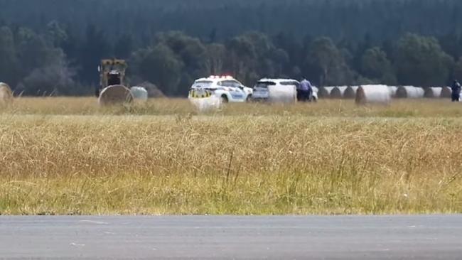 Emergency services were called to the Latrobe Regional Airport on Airfield Rd. Picture: LVI&amp;CA