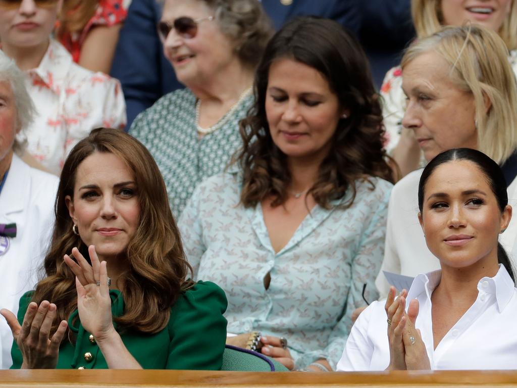 BMeghan and Kate’s Wimbledon outing also made it. Picture: AFP