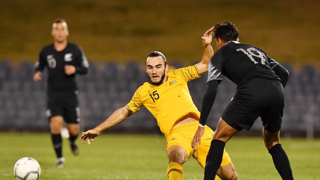 Nick D’Agostino - Football. (AAP Image/Dean Lewins)