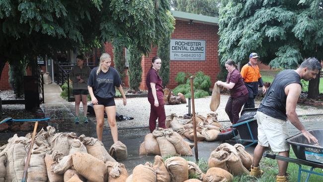 The Rochester Dental Clinic was damaged in the 2022 floods. Picture: David Crosling