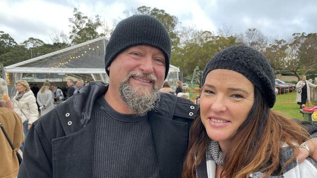 Mornington locals Rene Pedersen and Tammie Johnstone. Picture: Lucy Callander