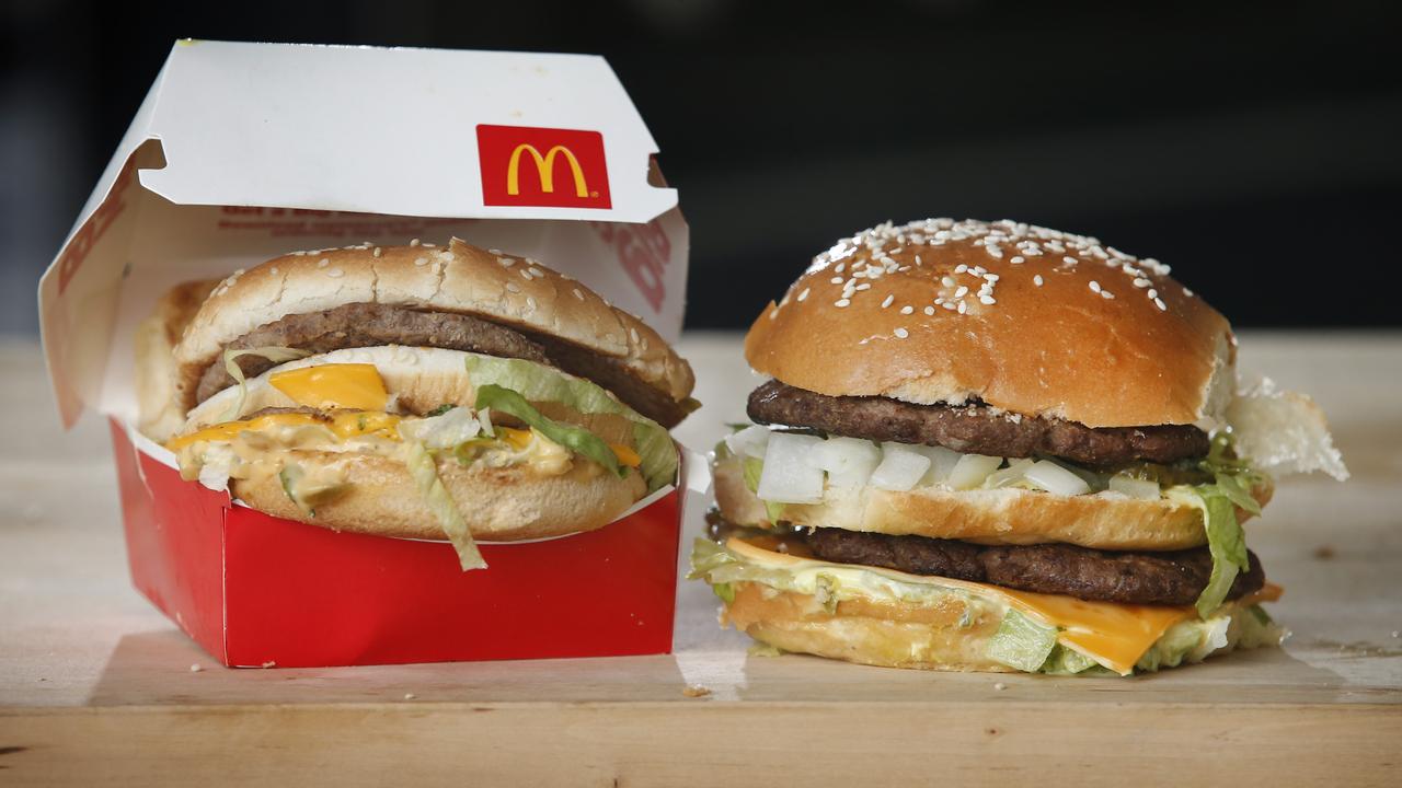 In other burger news, it was revealed earlier this week where you’ll find the world’s most expensive Big Mac. Picture: David Caird