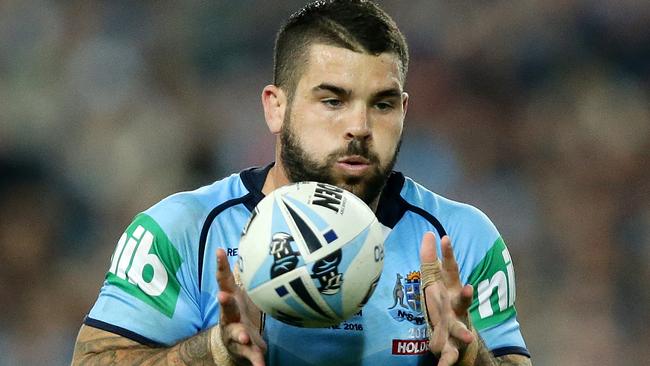 NSW's Adam Reynolds during game 1 of the 2016 Origin series between the NSW Blues and Queensland Maroons at ANZ Stadium, Homebush . Picture: Gregg Porteous