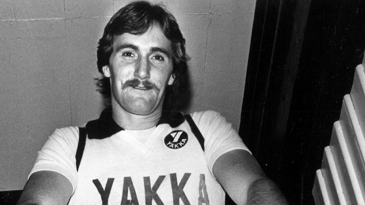 Collingwood's Craig Stewart poses at the club in 1980.