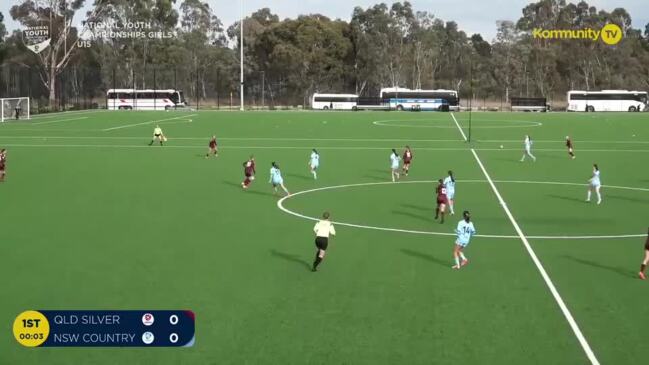 Replay: Qld Silver v NSW Country (U15 placement) - Football Australia Girls National Youth Championships Day 6