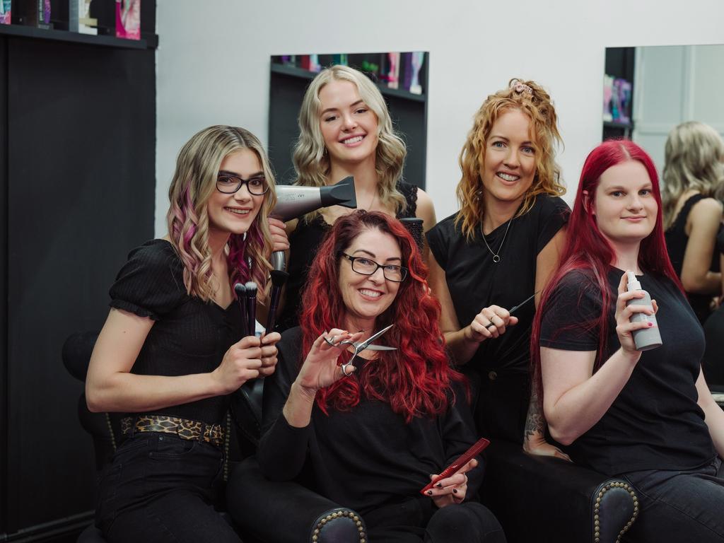 Second place goes to the team at A Beautiful You Hair &amp; Makeup Studio. Rebecca, Abbey and Sherie received a staggering total of 48 votes (14%).