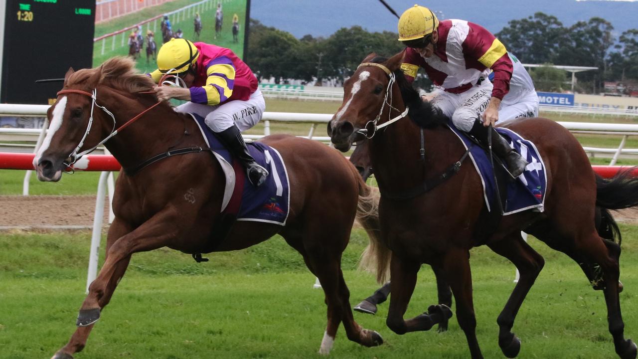 Mr Mozart (left) looks hard to beat in the Silver Eagle. Picture: Grant Guy