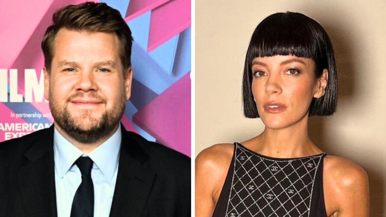 Lily Allen reveals James Corden feud