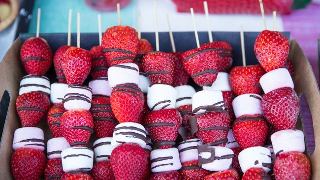 There will be strawberry treats aplenty at the Sandstone Point Hotel Strawberry Festival. Photo: Dominika Lis