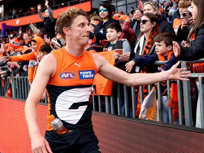 Whitfield did as he pleased in the Giants’ Expansion Cup win. (Photo by Brendon Thorne/AFL Photos/via Getty Images)