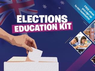 Kids News elections education kit - artwork