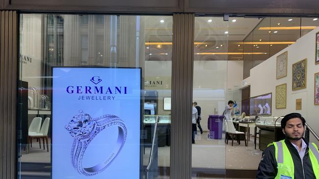 The store on George St in the Sydney CBD was allegedly robbed in January. Picture: Supplied