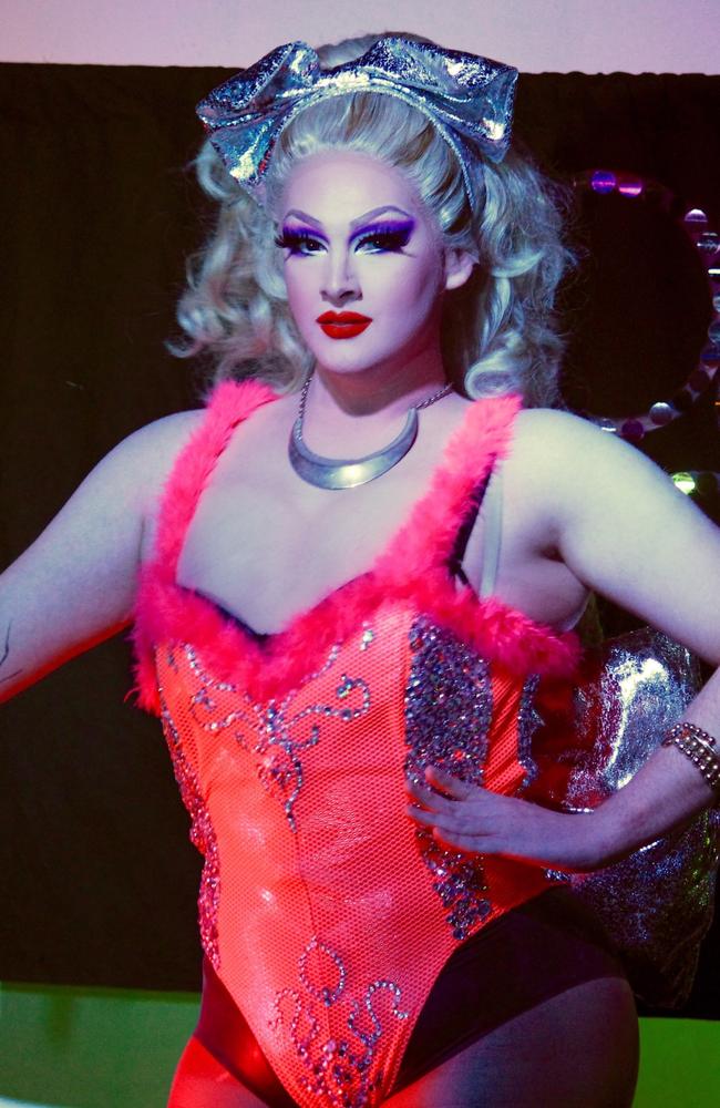 Drag queen Leisha Luck. Picture: Contributed