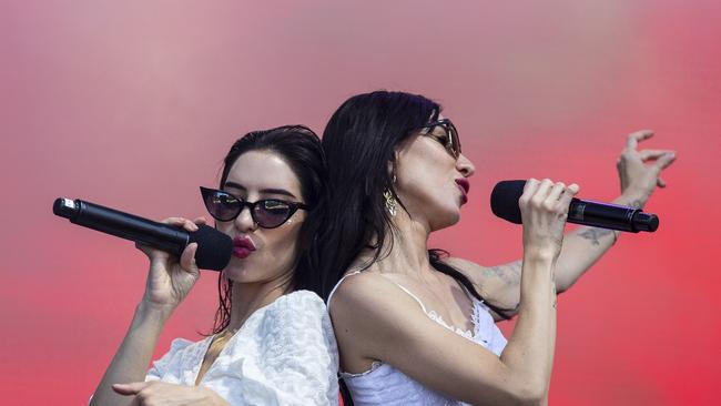 The Veronicas will headline a free concert and fireworks in Elder Park, from 7pm. 