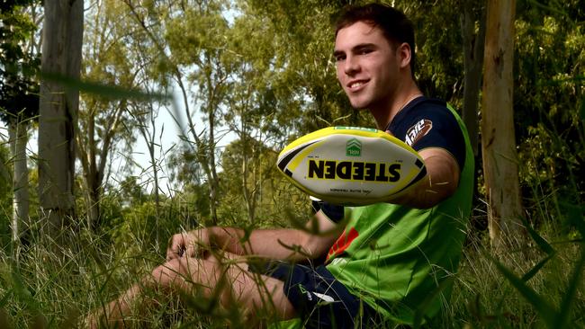 Adrian Trevilyan has returned to Townsville from his pre-season with the Canberra Raiders. Picture: Evan Morgan