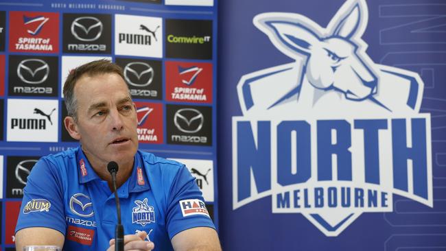 New North Melbourne coach Alastair Clarkson. (Photo by Darrian Traynor/Getty Images)