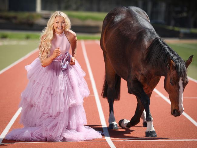 Aussie Olympic silver medal winning athlete Jessica Hull. Picture: David Caird