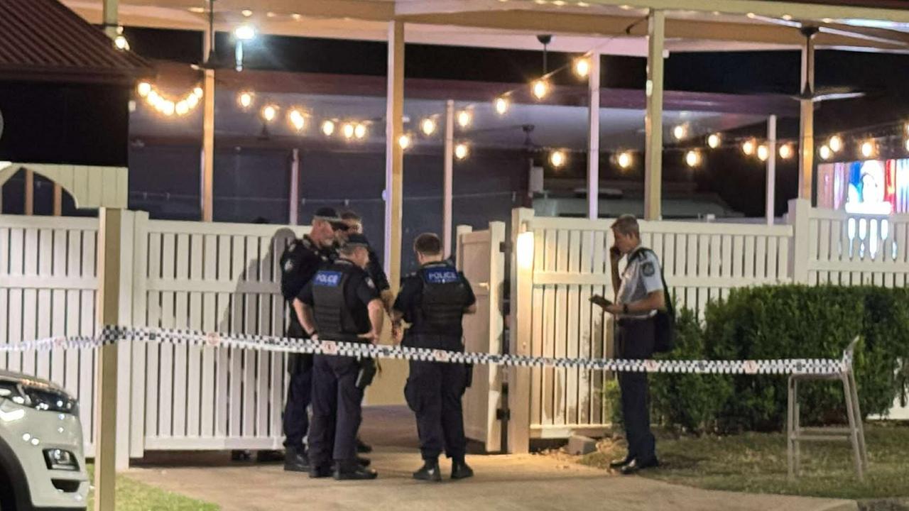 Police shoot woman at popular pub