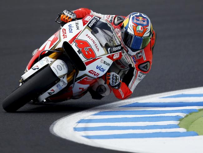 Jack Miller rides during a free practice session ahead of the Japanese Grand Prix last weekend.