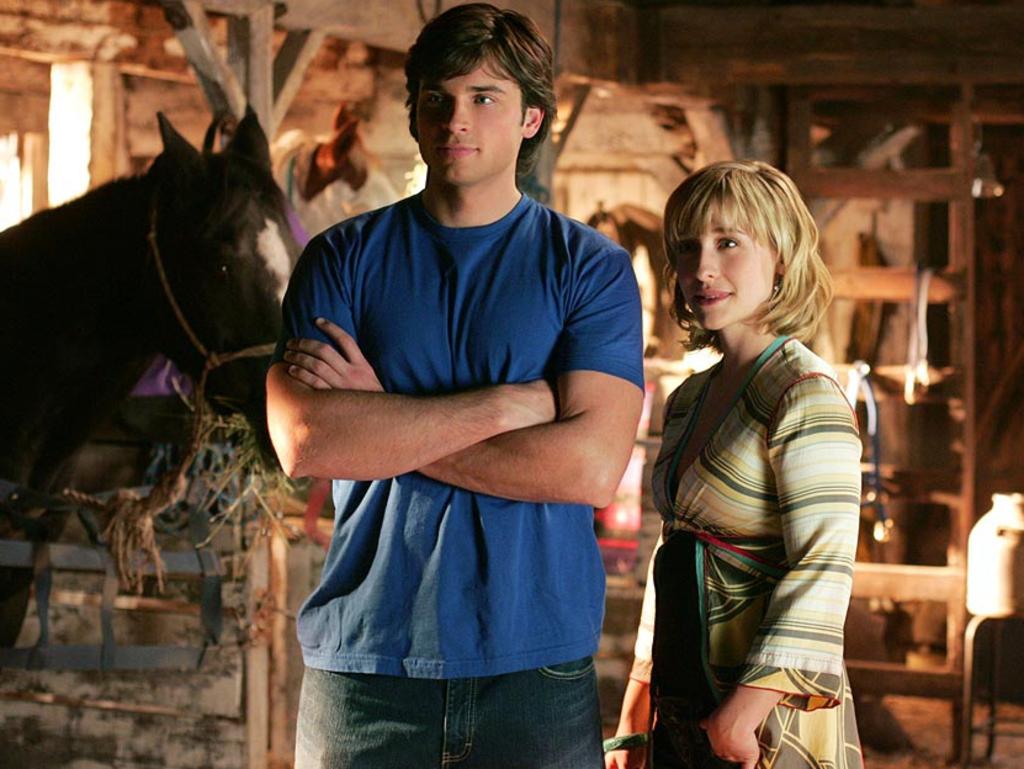 Mack got her big acting break in hit TV show Smallville. Picture: Michael Courtney/The CW